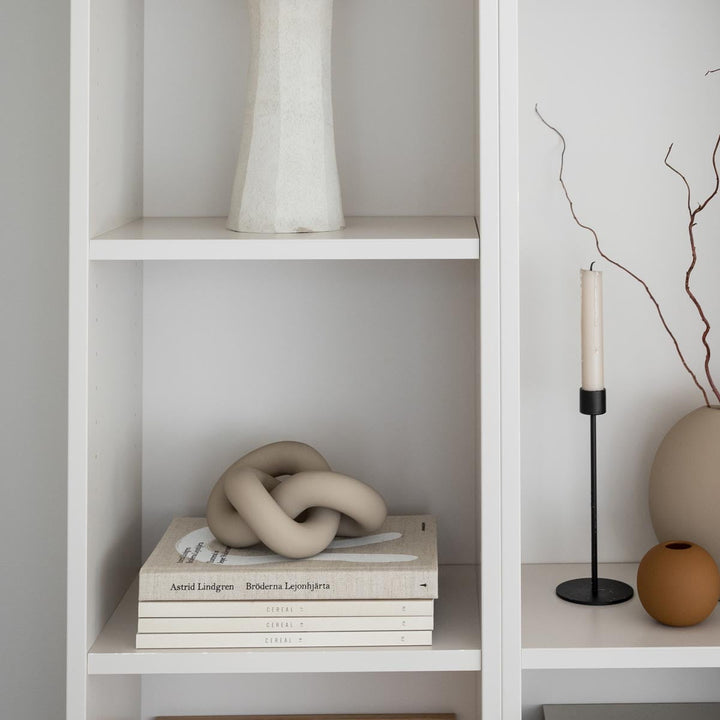 Cooee Design Dekoobjekt Knot Sand | groß 19 cm