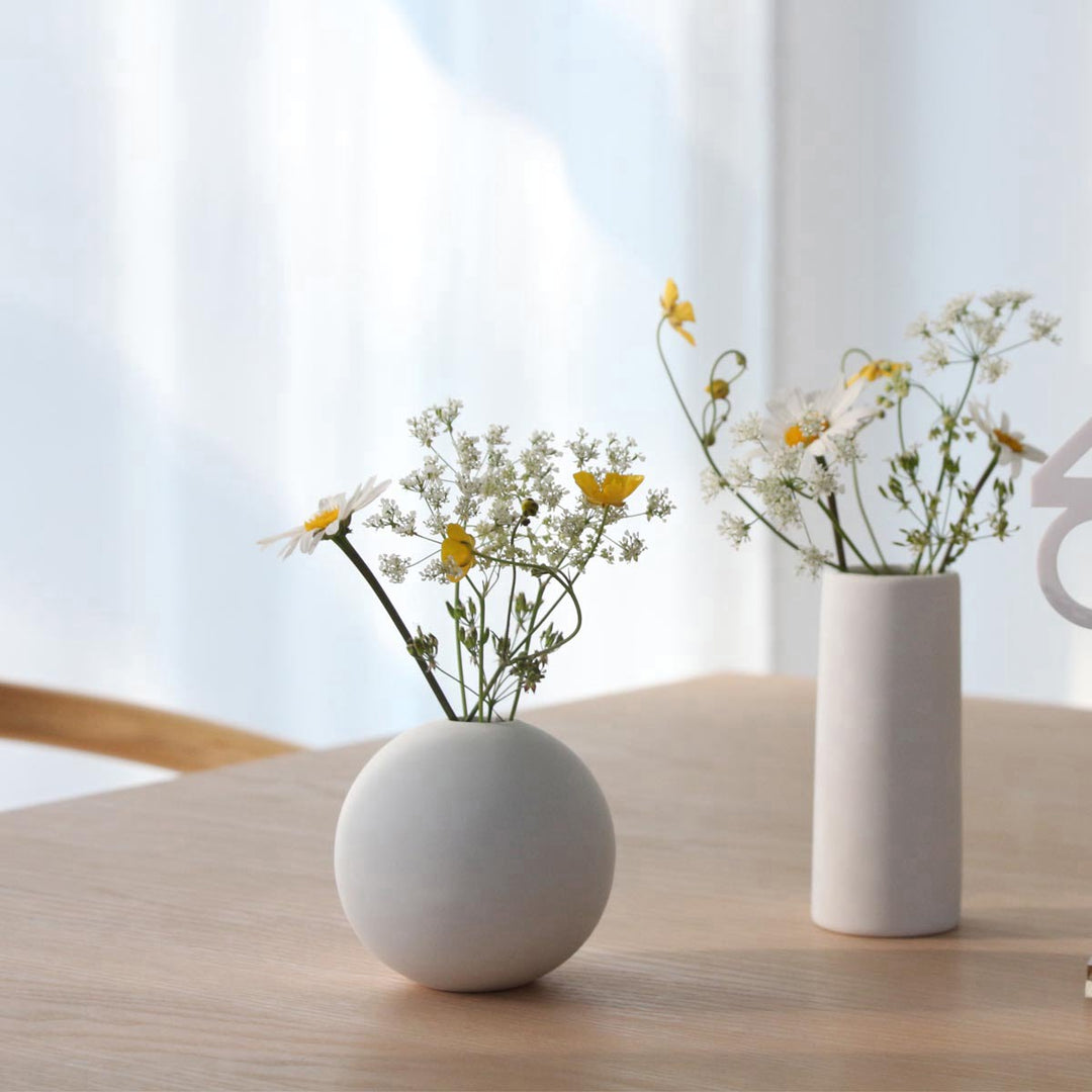 Cooee Design Vase Ball Weiß | 8 cm