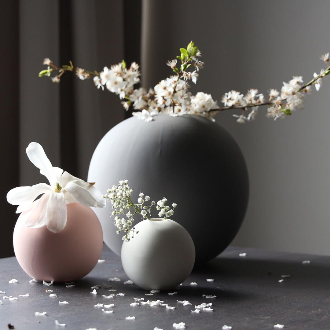 Cooee Design Vase Ball Weiß | 8 cm