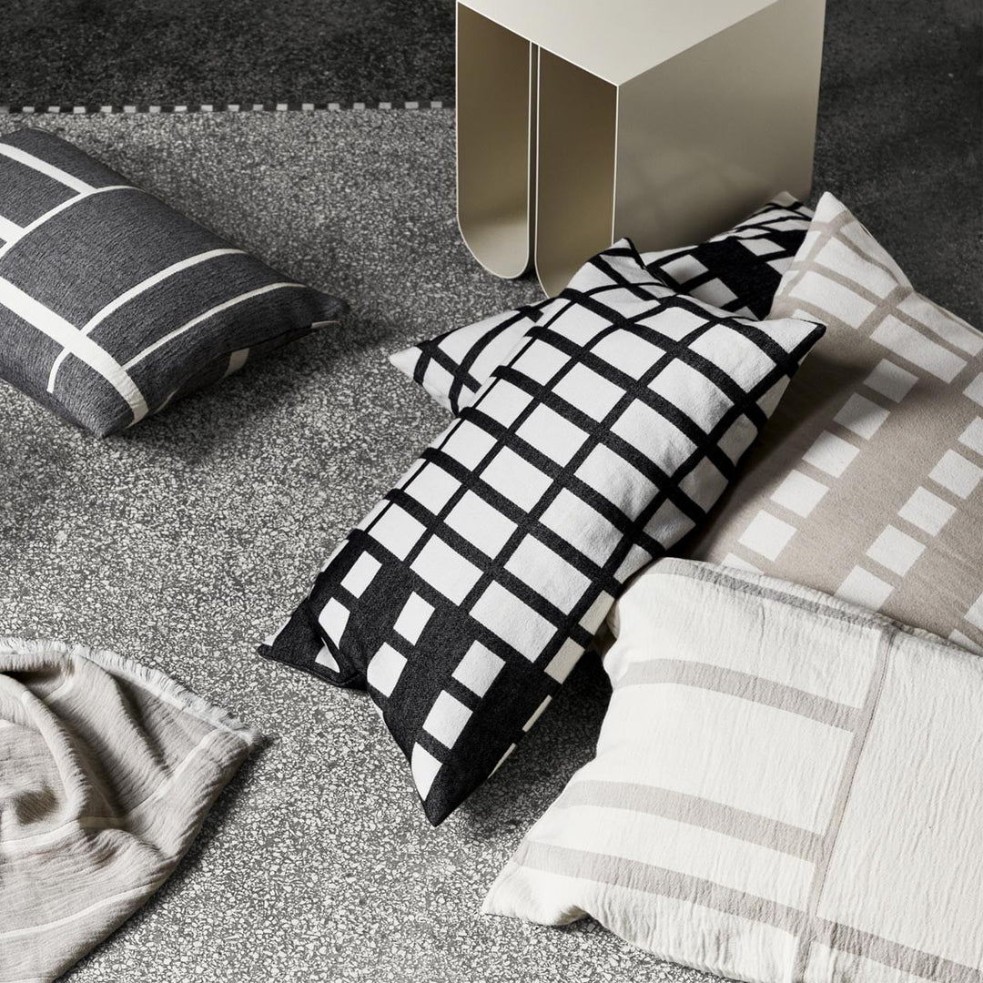 Kristina Dam Kissenbezug Architecture Beige/Off White