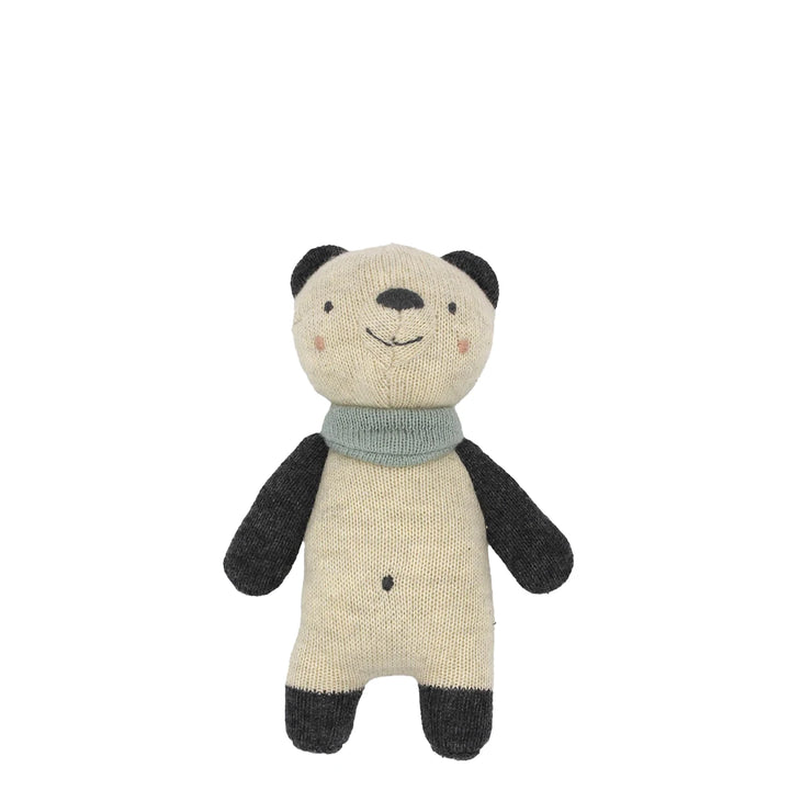 Ava &amp; Yves Babyrassel Panda mit hellblauem Halstuch 7207
