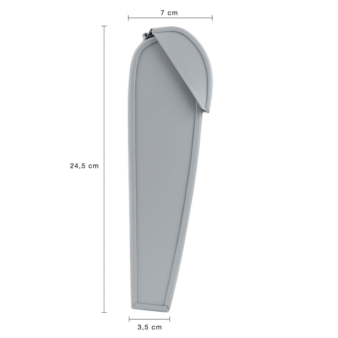 Bruka Design Kinderbriefkasten Mini Hellgrau Matt | 25 cm