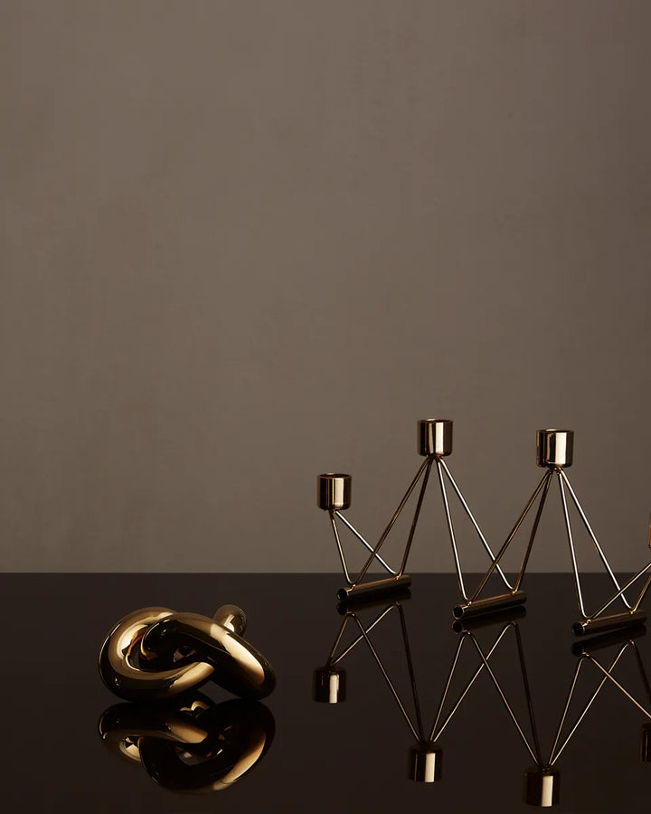 Cooee Design Knot light gold Knoten klein