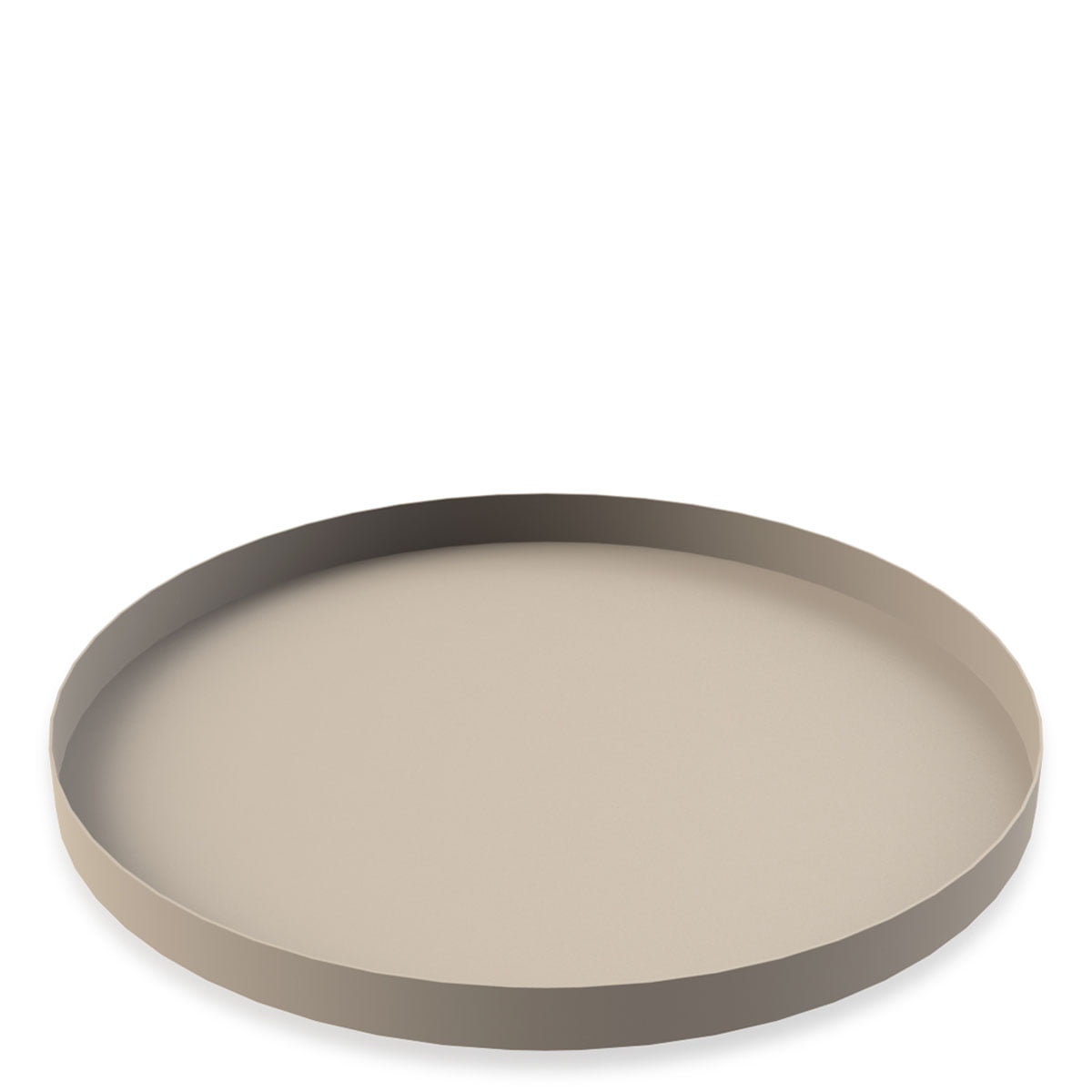Cooee Tablett rund beige 40 cm