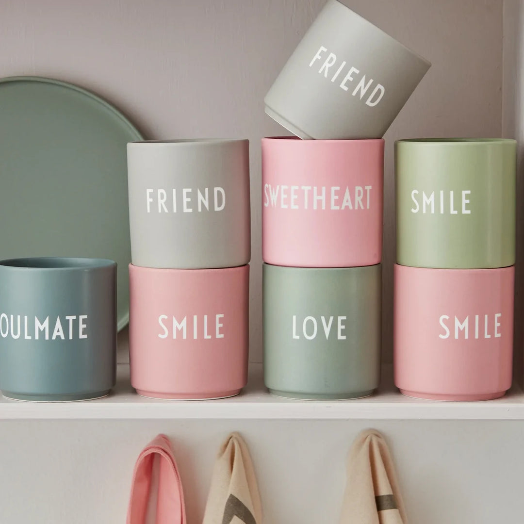 Design Letters Lieblingsbecher SMILE - Old Rose (rosa)