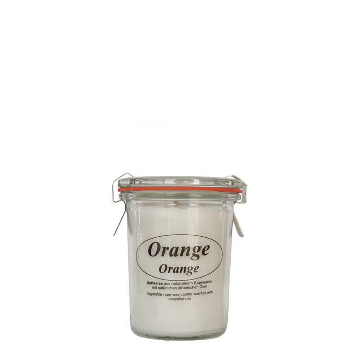 Duftkerze Rapswachs Orange