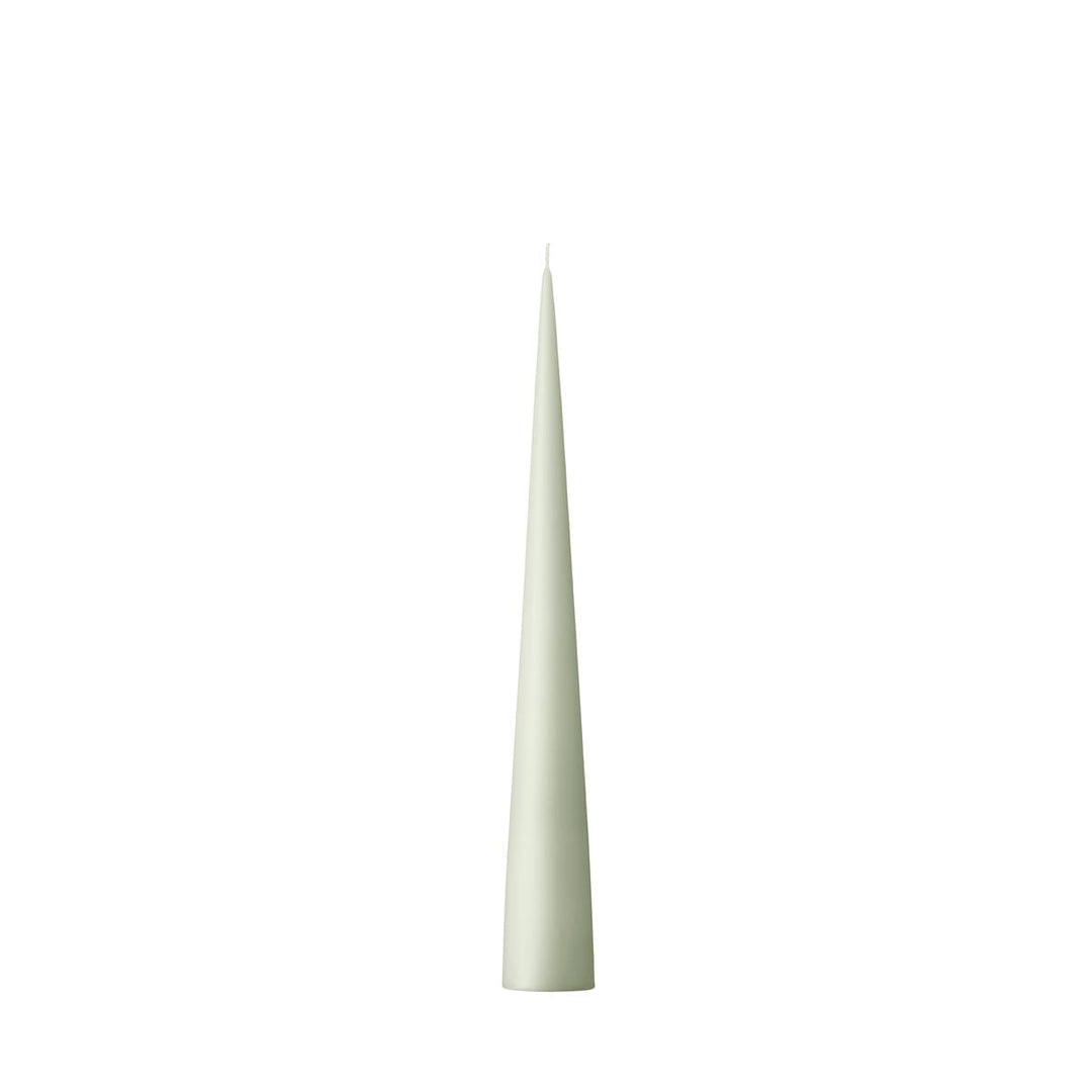 ester &amp; erik Kegelkerze Mint Green Nr. 03