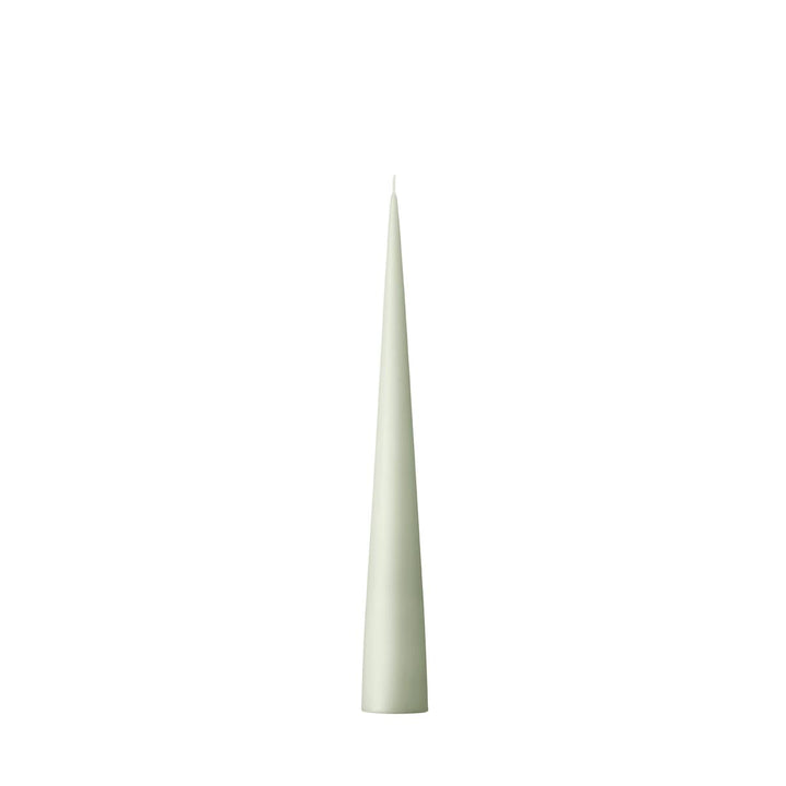 ester &amp; erik Kegelkerze Mint Green Nr. 03