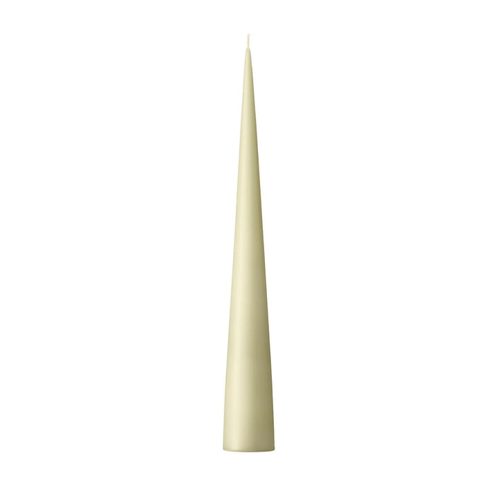 ester &amp; erik Kegelkerze Light Linden Green Nr. 61