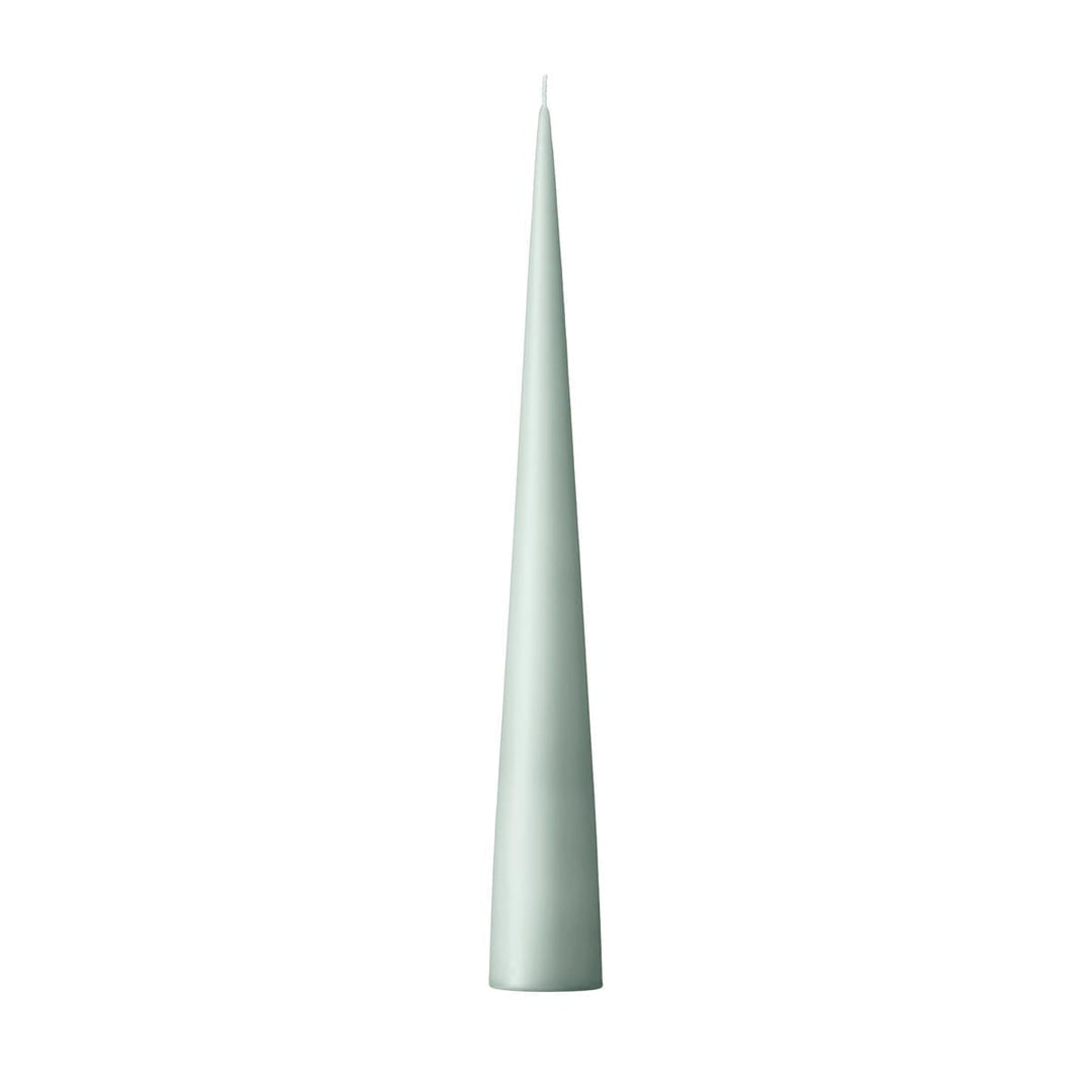 ester &amp; erik Kegelkerze Grey Green Nr. 67