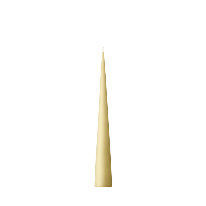 ester &amp; erik Kegelkerze Beige Nr. 14