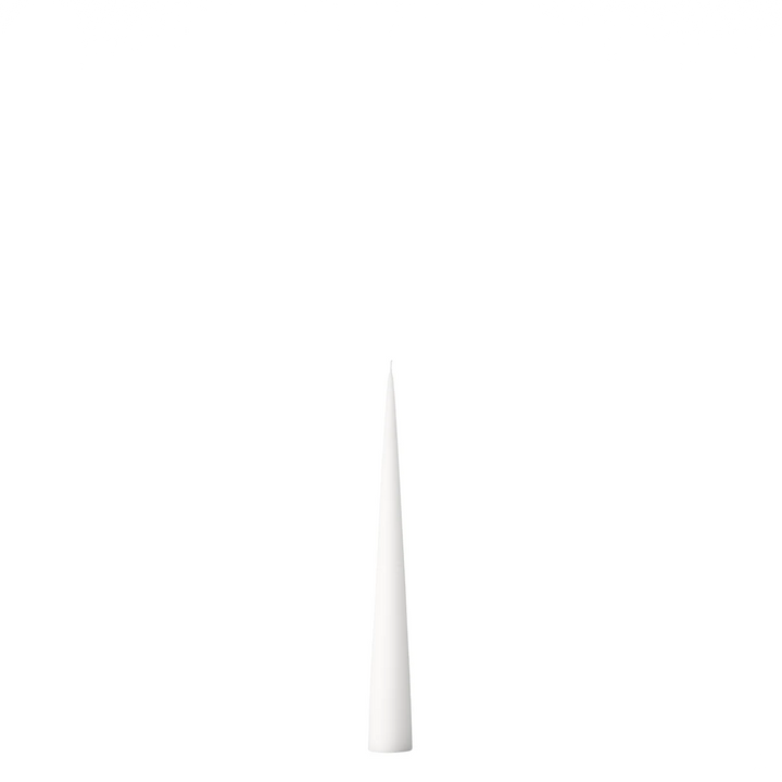 ester &amp; erik Kegelkerze - Pure White Nr. 31