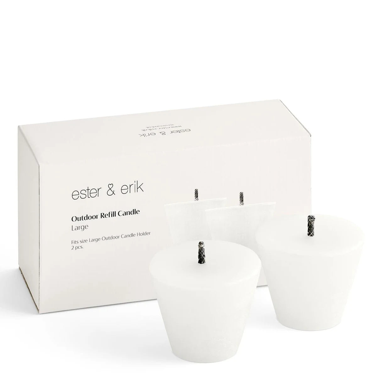 ester & erik Outdoor Refill Candle Nachfüllpackung large groß