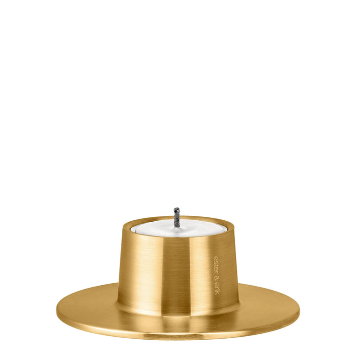 ester &amp; erik Outdoor Kerzenhalter gold matt klein