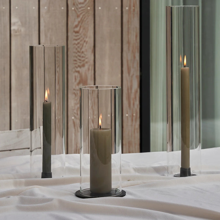 ester &amp; erik - Windlicht Hurricane - Zylindrisches Glas - 25 cm