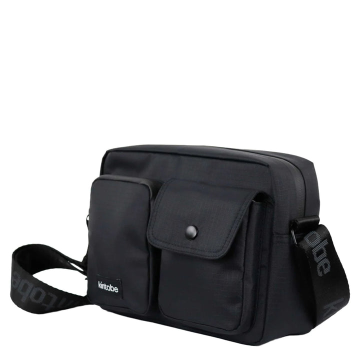 Kintobe Miles Umhängetasche schwarz Jet Black