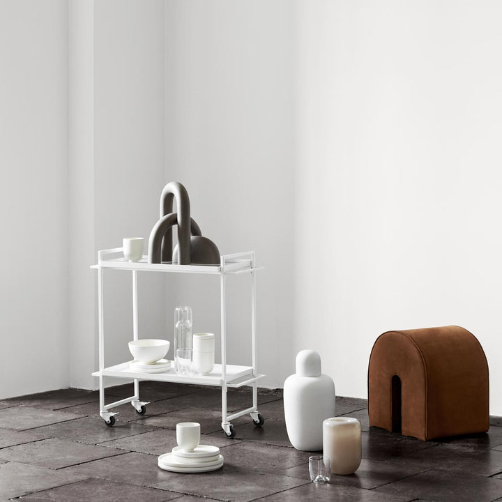 Kristina Dam Vase Opal Beige Large | groß 20 cm