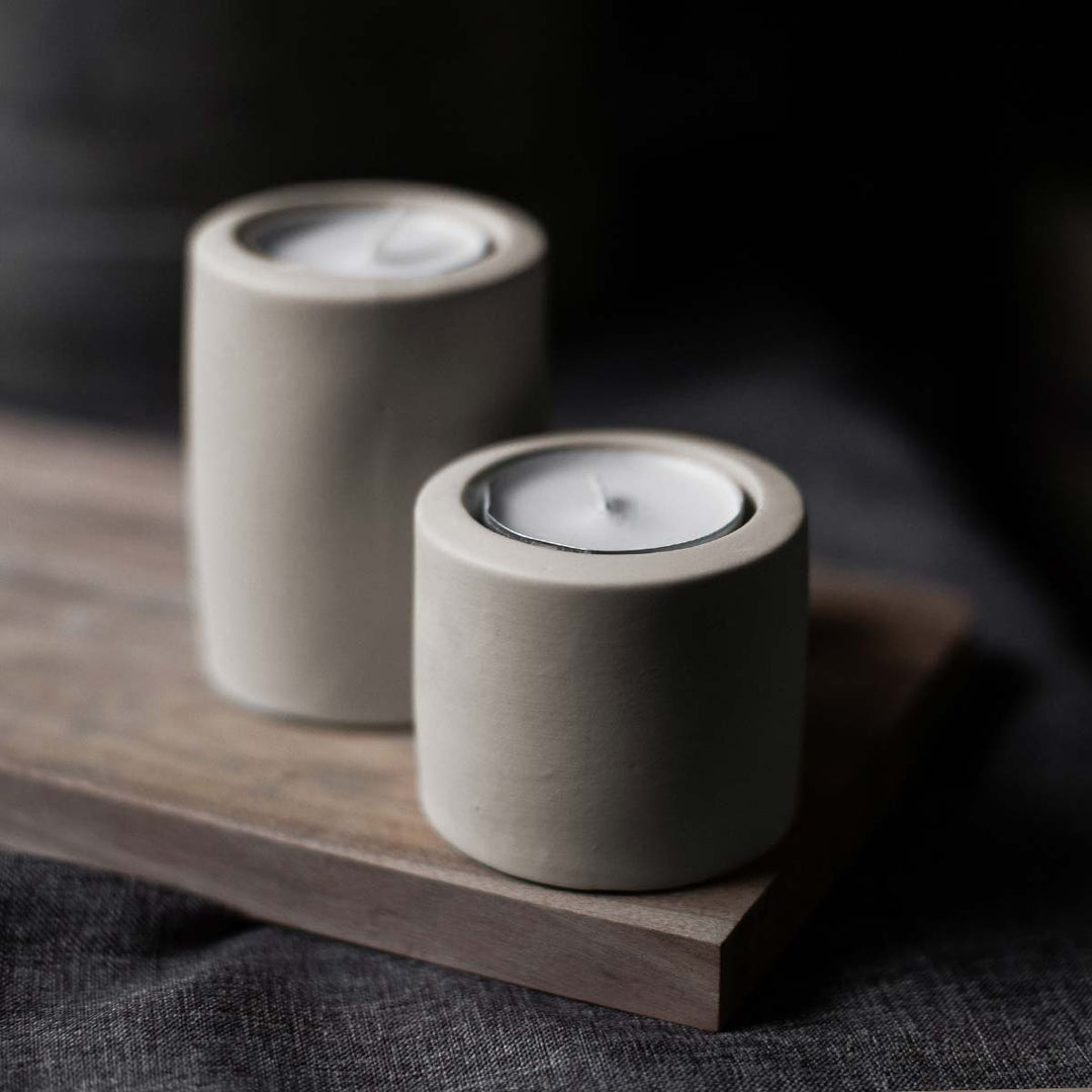 Storefactory Teelichthalter Lekvall Beige | klein