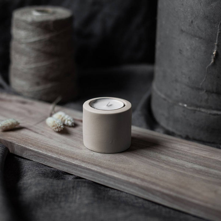 Storefactory Teelichthalter Lekvall Beige | klein