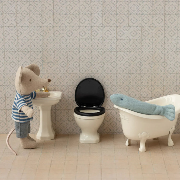 Maileg Toilette Maus - Creme