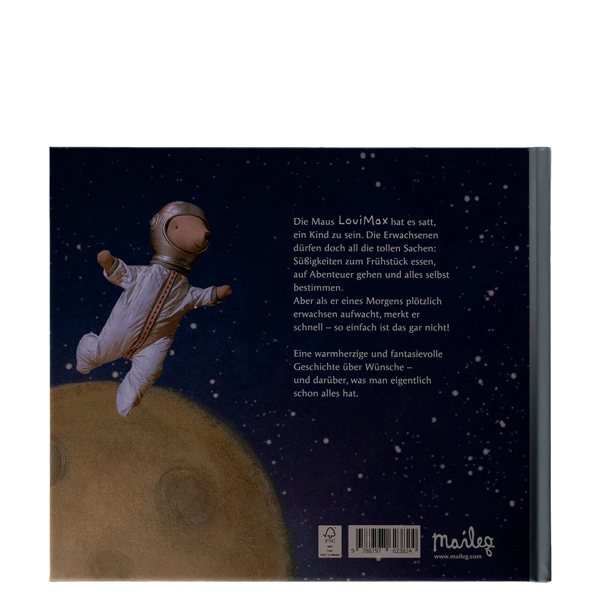 Maileg Buch LouiMax Träume vom Erwachsensein Dorthe Mailil 19-5002-02