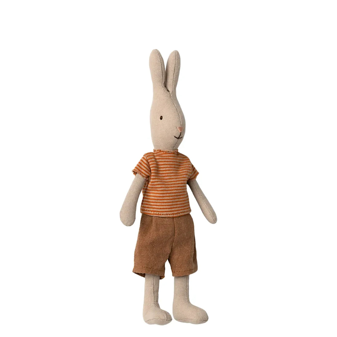 Maileg Hase Größe 1 klassisch Shirt Shorts orange