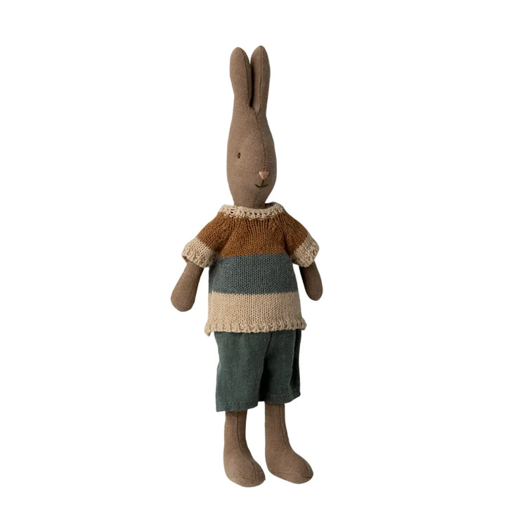 Maileg Hase Größe 2 braun Shirt Shorts 16-3205-00