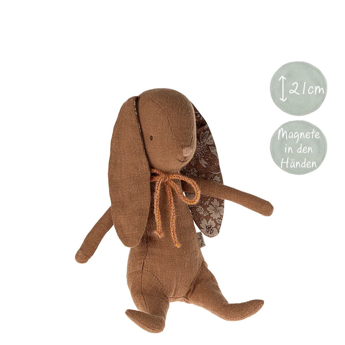 Maileg Hase Schokobraun 21 cm sitzend 16-4900-00