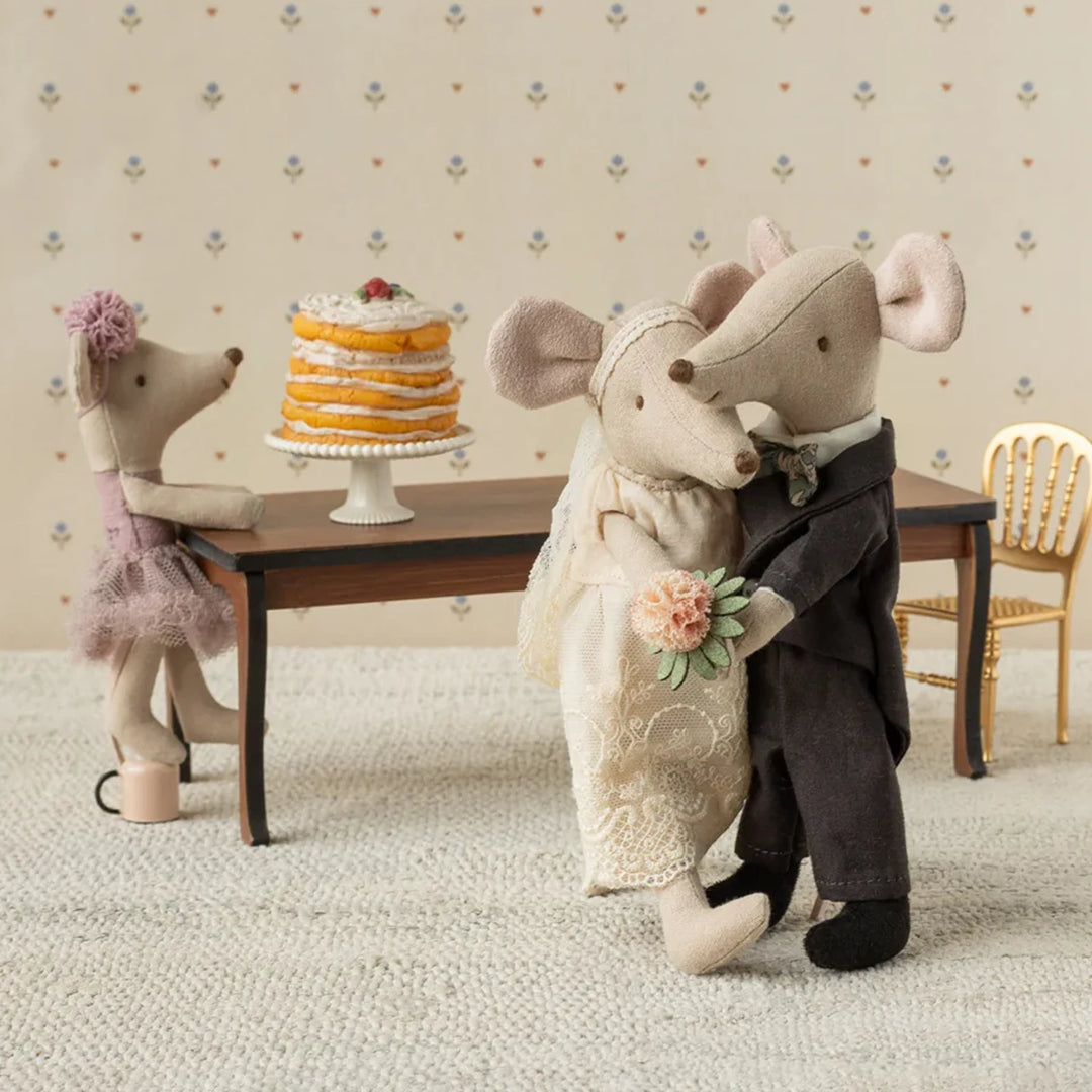Maileg Hochzeitsmäuse Paar in Box - Mama und Papa
