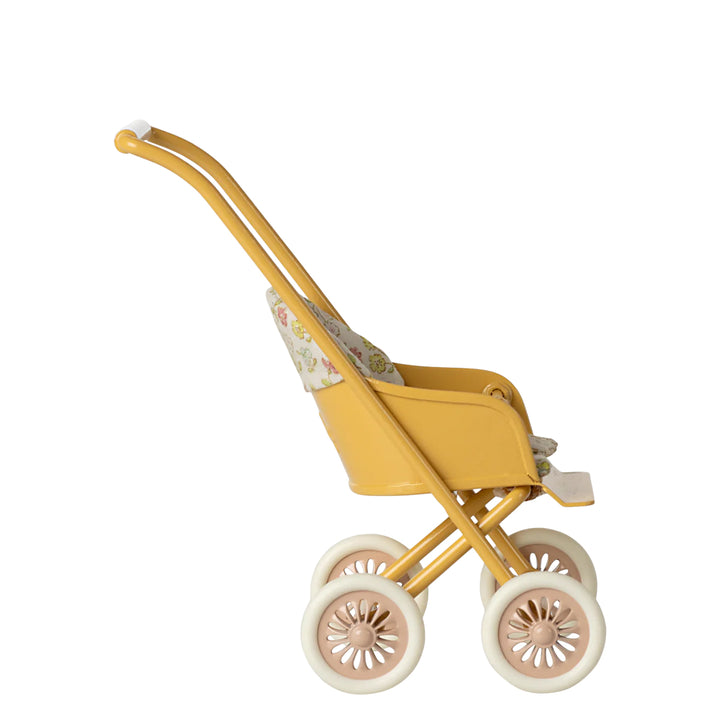 Maileg Kinderwagen Micro - Gelb 2025