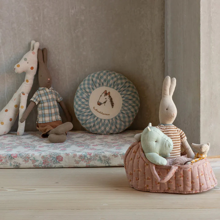 Maileg Kissen Kinderzimmer Stickerei Pony blau 19-5521-00