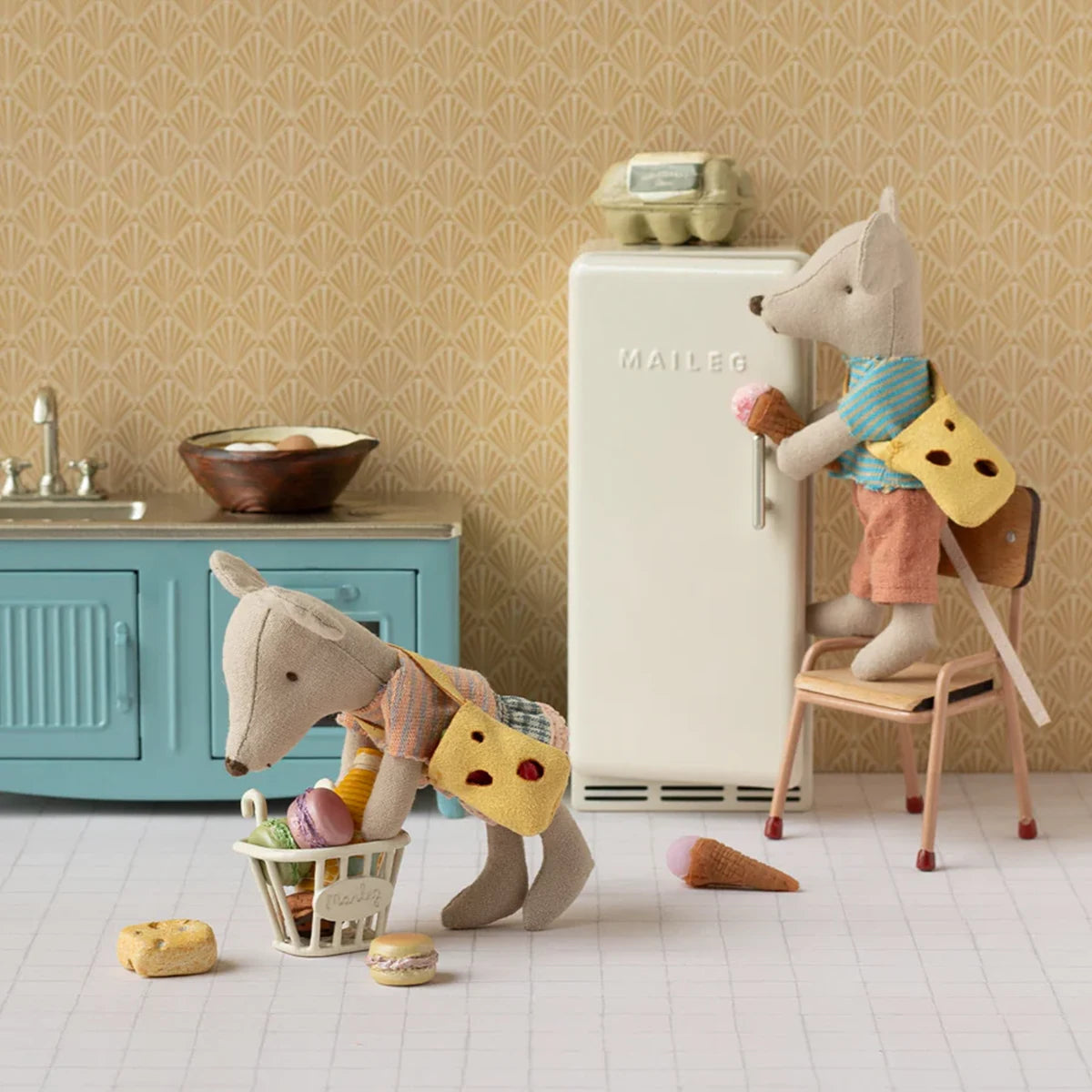 Maileg Kleidung Maus Kleine Schwester Kleiner Bruder