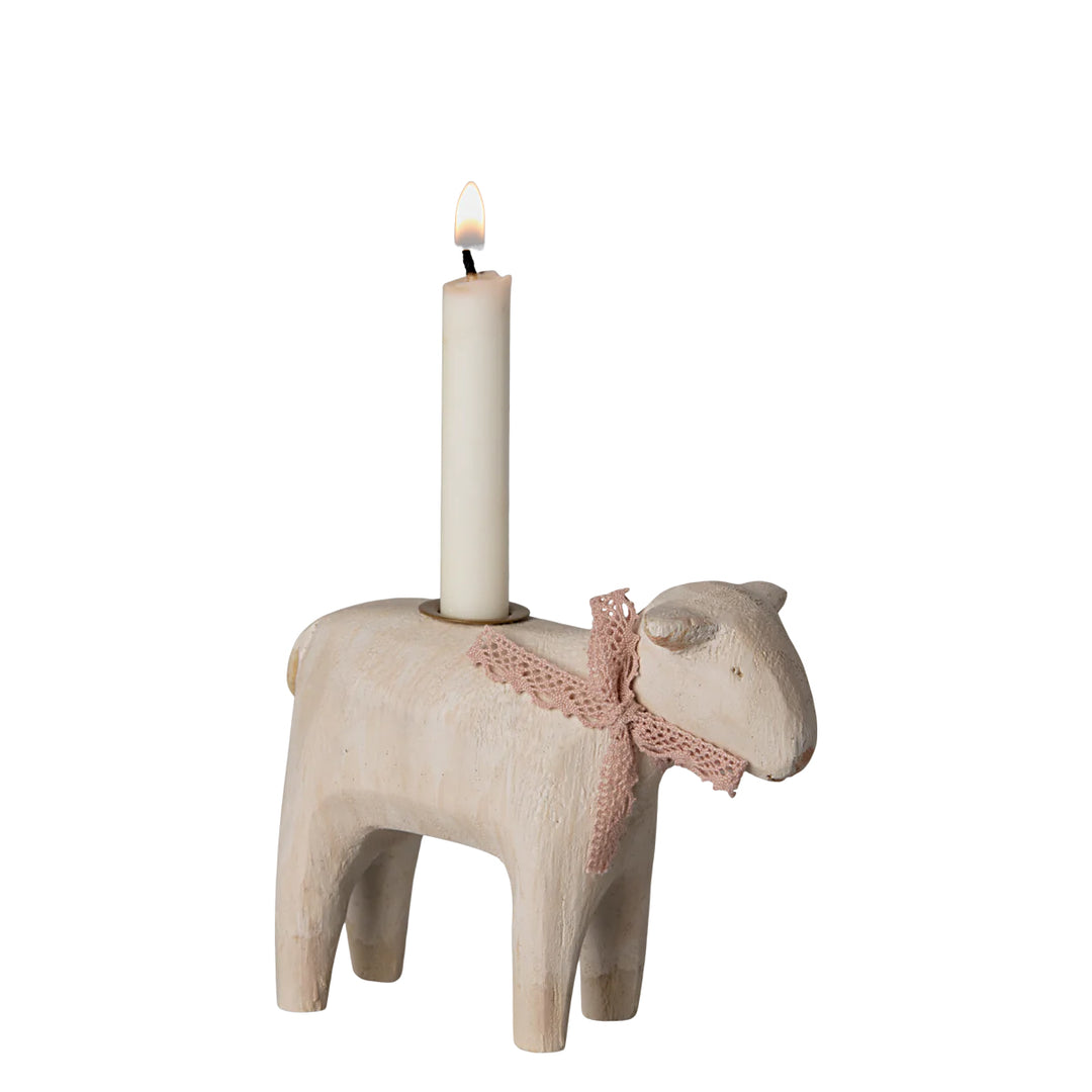 Maileg Kerzenhalter Lamm - Rose