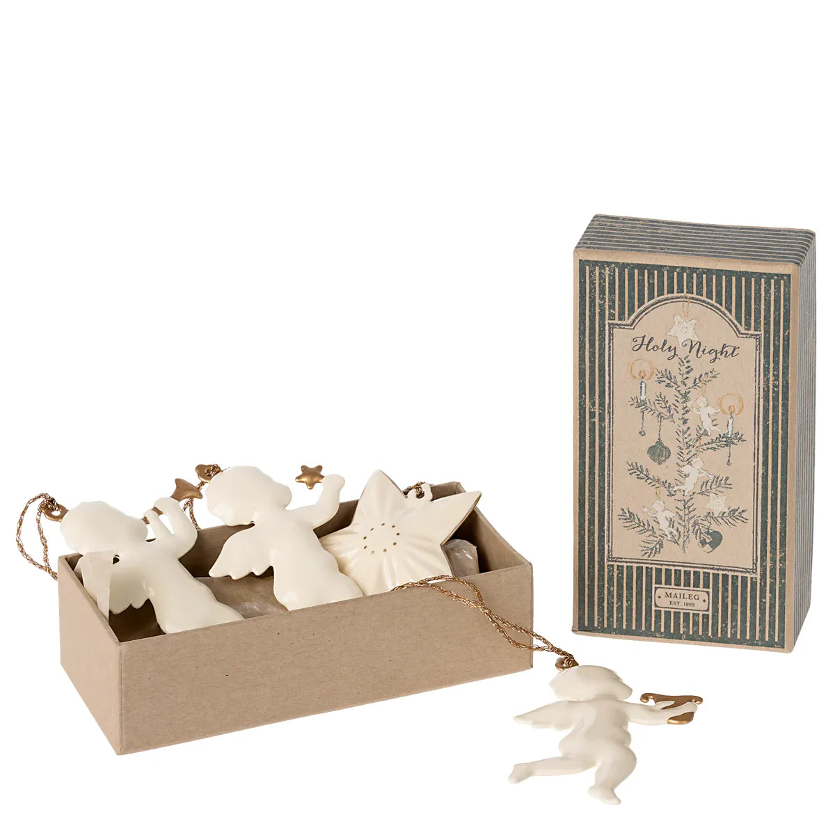 Maileg Metallornament Set O Holy Night Set 14-2509-00