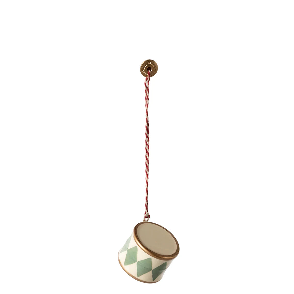 Maileg Metallornament Trommel Mint 14-4501-03