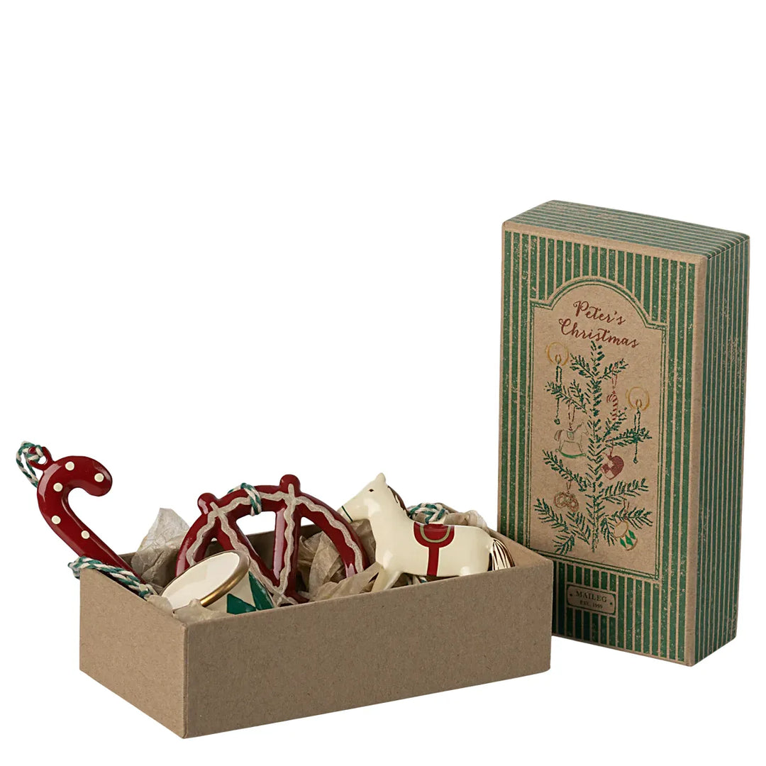 Maileg Metallornament Set - Peter&