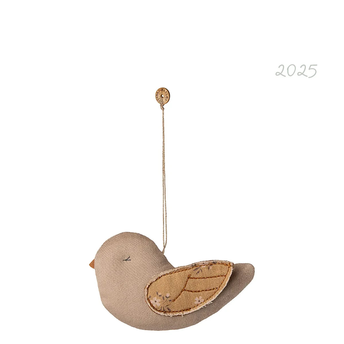 Maileg Ornament Vogel Stoff Mable Latte 14-5551-01