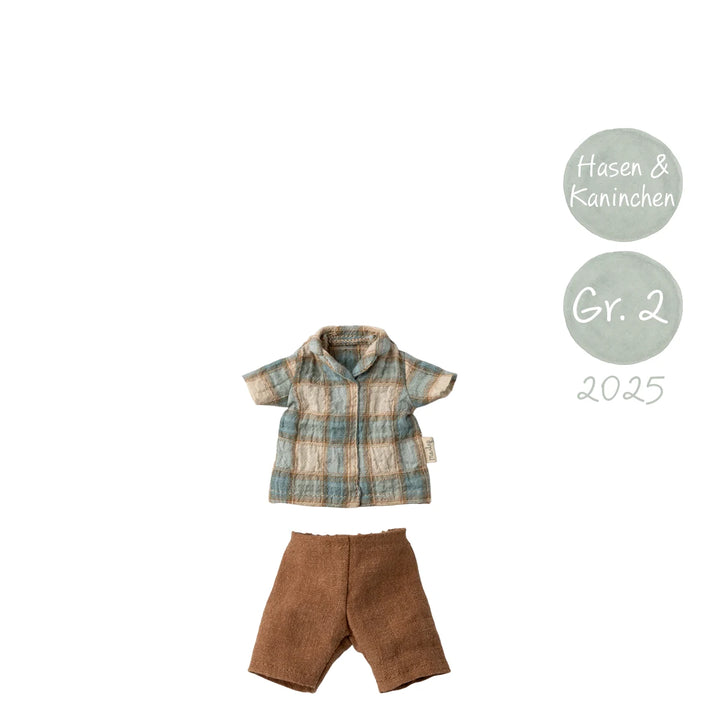 Maileg Shirt Shorts Hasen Kaninchen Größe 2