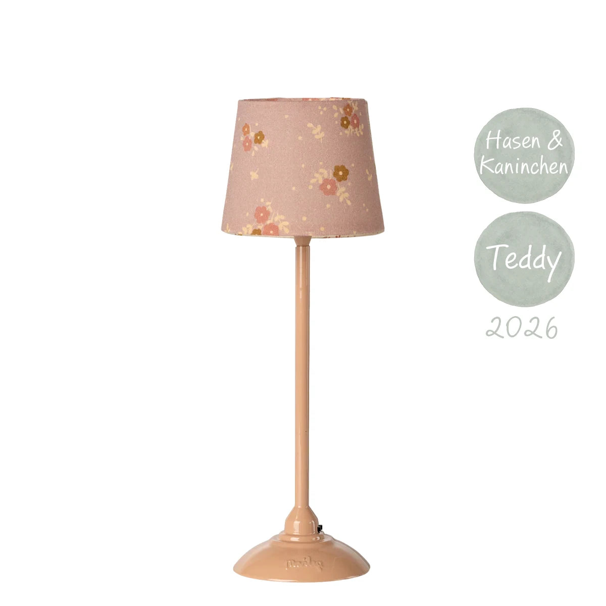 Maileg Miniatur Stehlampe Hasen Kaninchen Dunkles Powder 2026