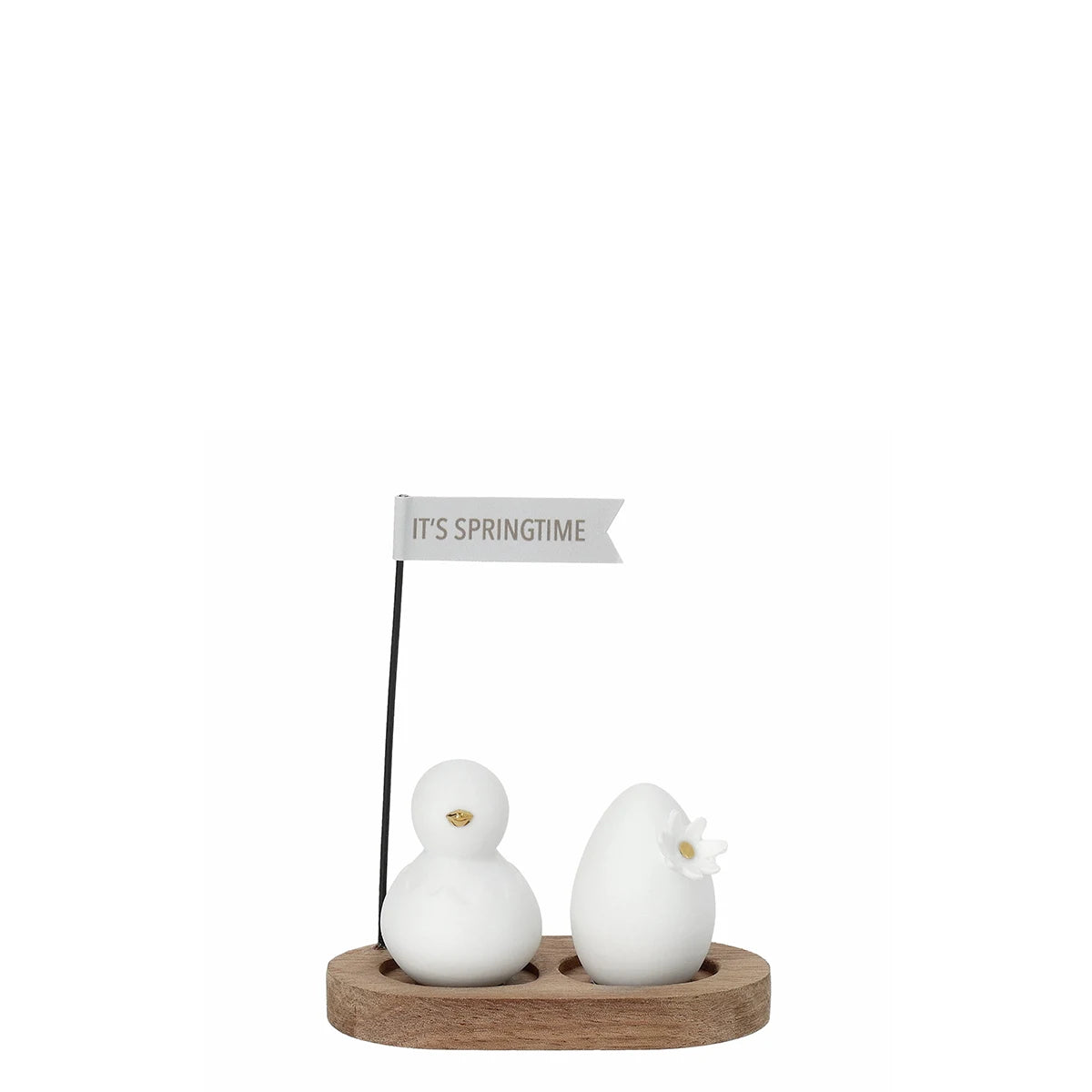 Räder Küken Osterei Holz Frühlingsgruss Springtime Osterdekoration