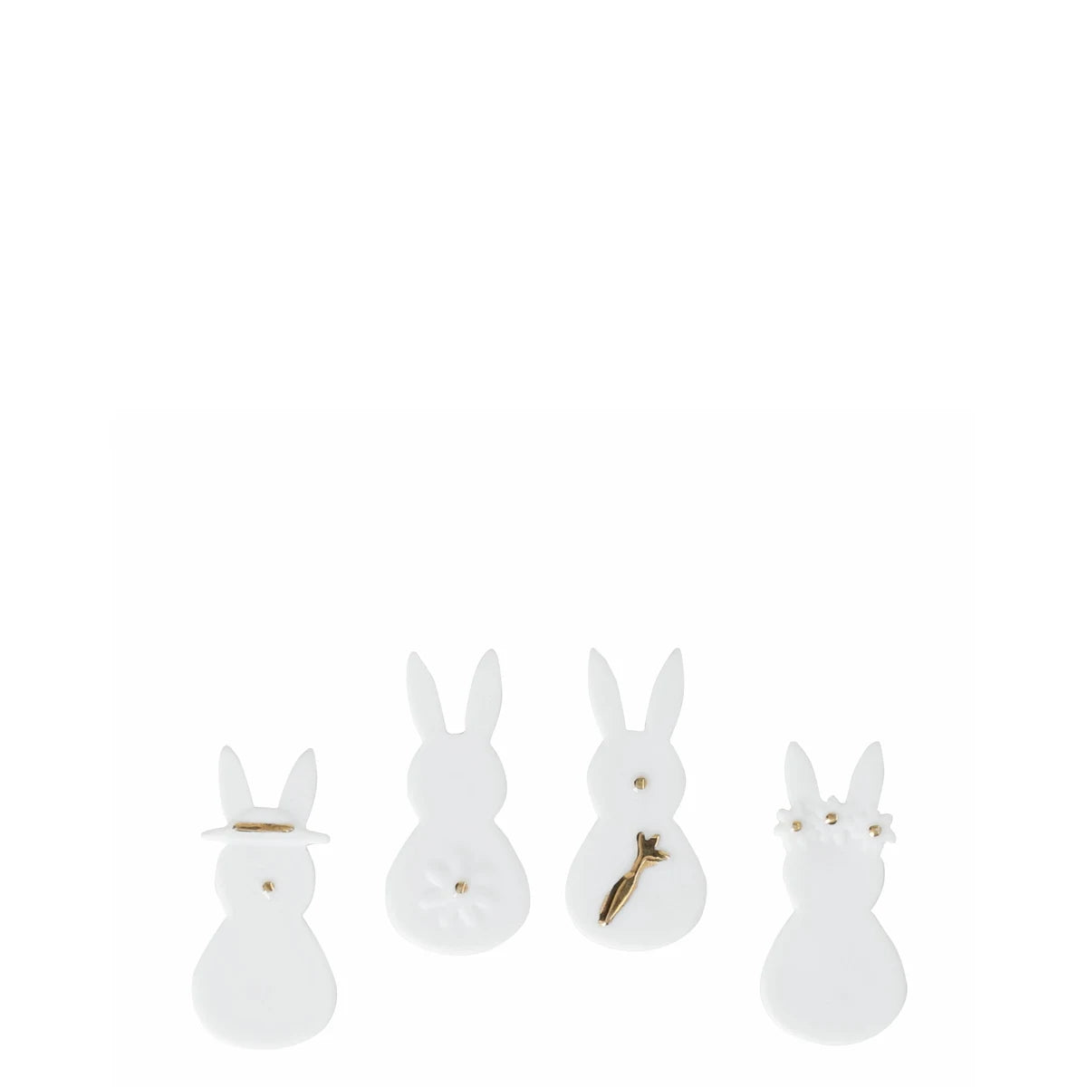 Räder flache Mini Osterhasen Streudeko 0018188