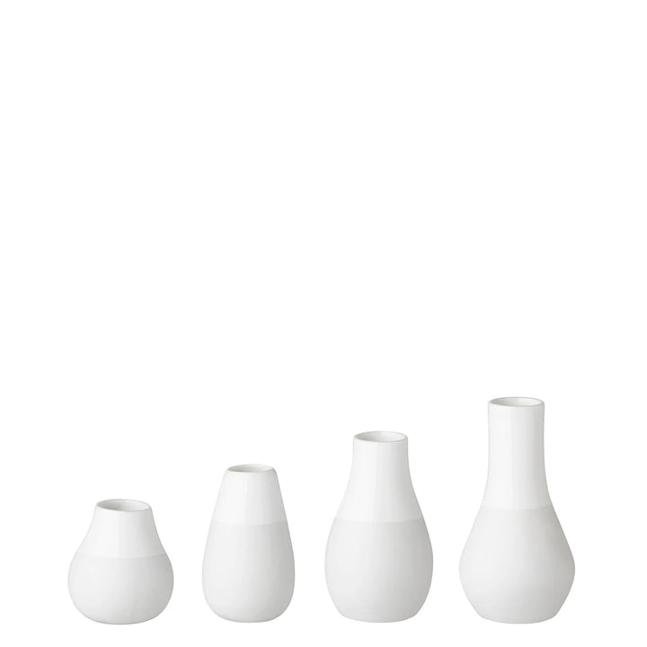 Räder Minivasen Set weiß Zuhause