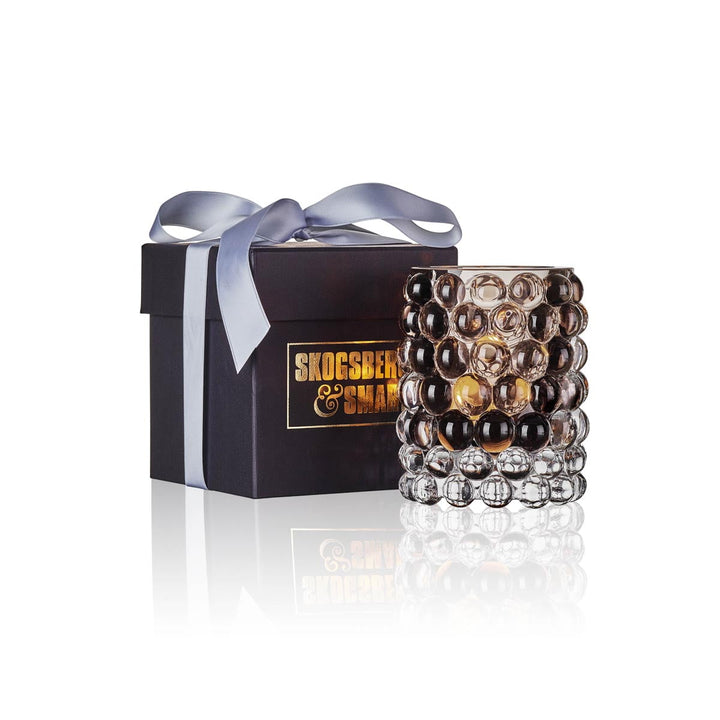 Skogsberg&amp;Smart Windlicht Boule Smokey Grey Tobacco | klein